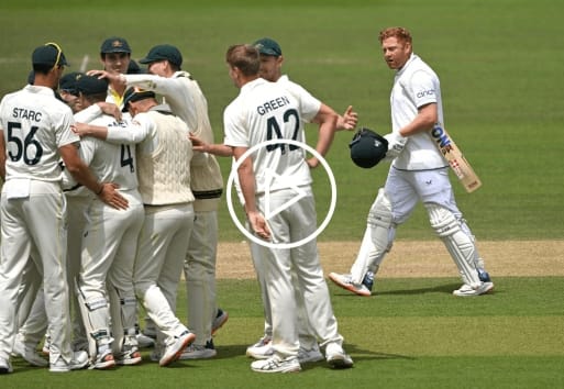 [Watch] 'Same Old Aussies, Always Cheating'- English Fans Boo Alex Carey After He Smartly Runs Out Jonny Bairstow